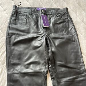 Ralph Lauren Purple Label Leather pants
